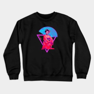 Vaporwave Geisha Crewneck Sweatshirt